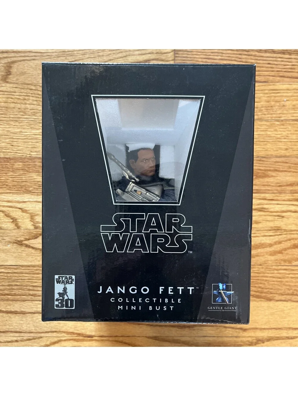 New Star Wars Jango Fett Mini Bust Statue Gentle Giant 5482/9000 Mandalorian